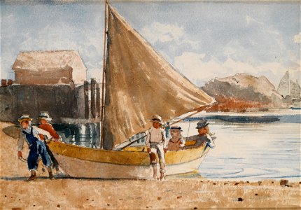 Winslow Homer - Summertime (1880), SAAM
