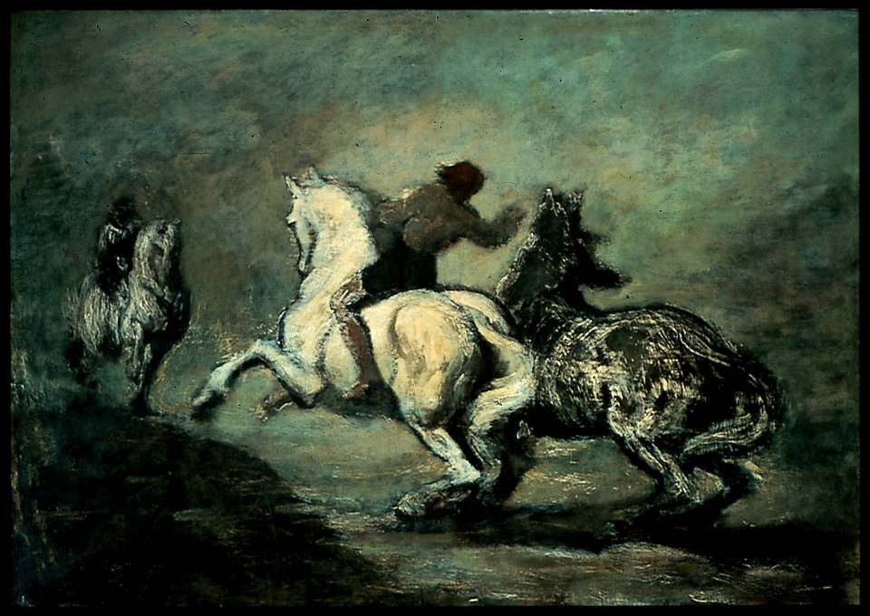 Honoré Daumier - Horsemen - 41.726 - Museum of Fine Arts