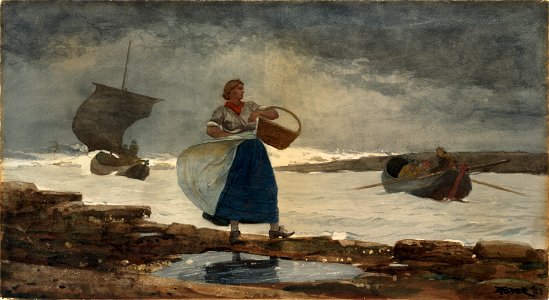 Winslow Homer - Inside the Bar