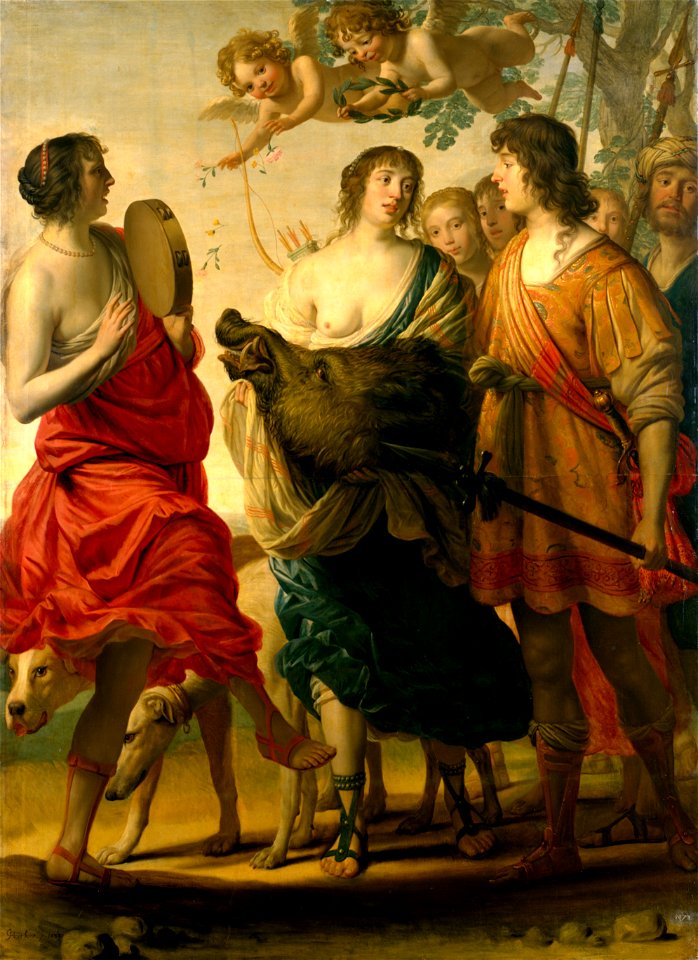 Gerrit van Honthorst - Meleager und Atalante, 1632, 7306
