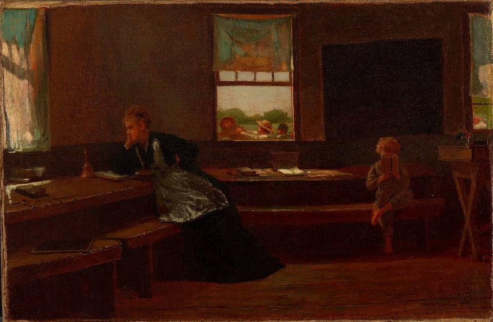 Winslow Homer - The Noon Recess