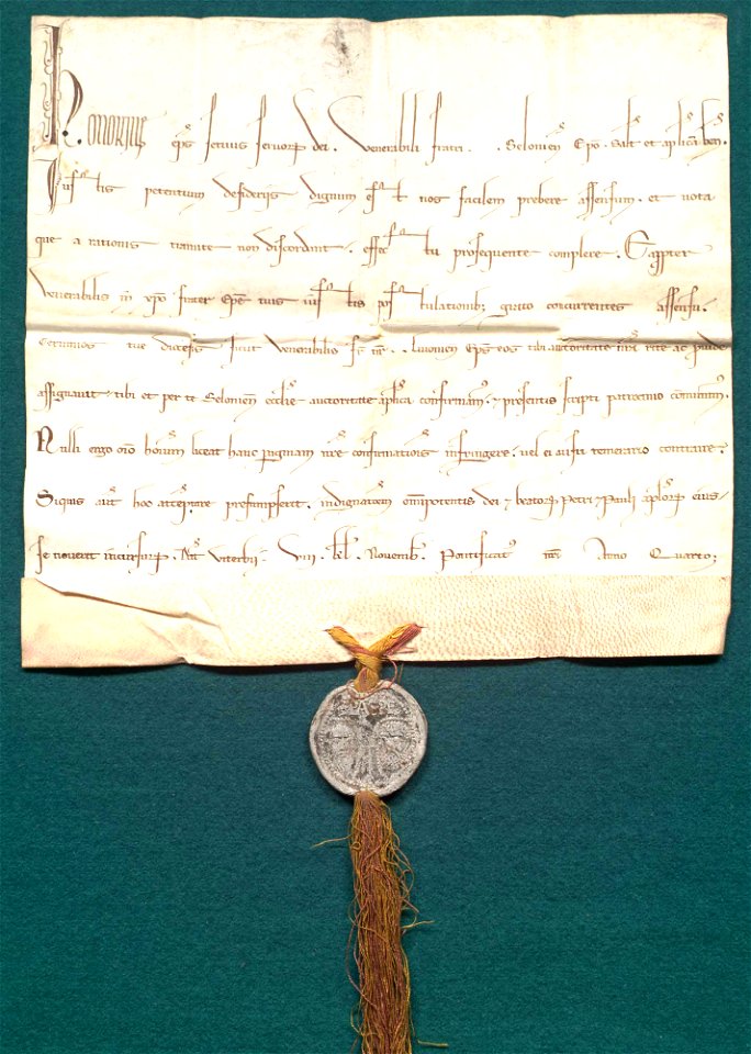 Honoriusz III, papież, potwierdza granice Selonii 1