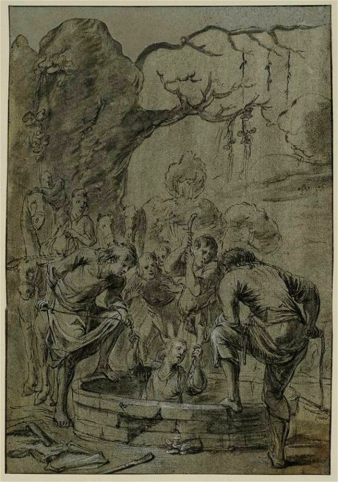 Honthorst - Joseph wird von seinen Brüdern in den Brunnen gew(orfen), C 1971-37