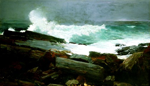 Winslow Homer - Weatherbeaten. Free illustration for personal and commercial use.