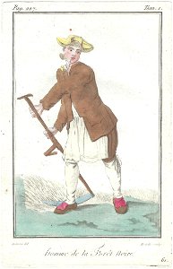 Homme de la Forêt noire Grasset c