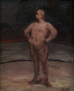 Honoré Daumier The Wrestler Thielska 80