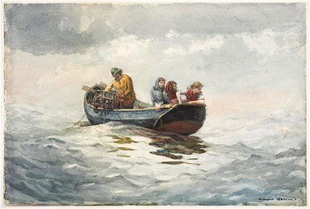 Winslow Homer - Crab Fishing