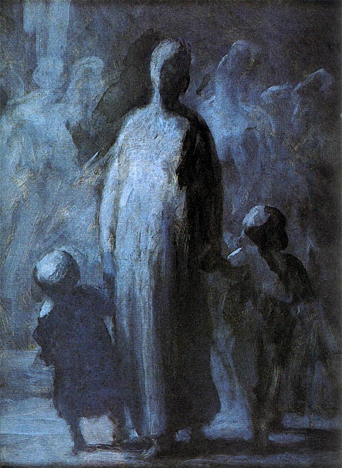 Honoré Daumier - Mother - WGA05955