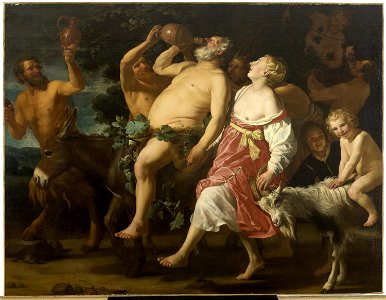 Honthorst - Le Triomphe de Silène, INV 1365