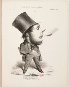 Honoré Daumier- Panthéon charivarique