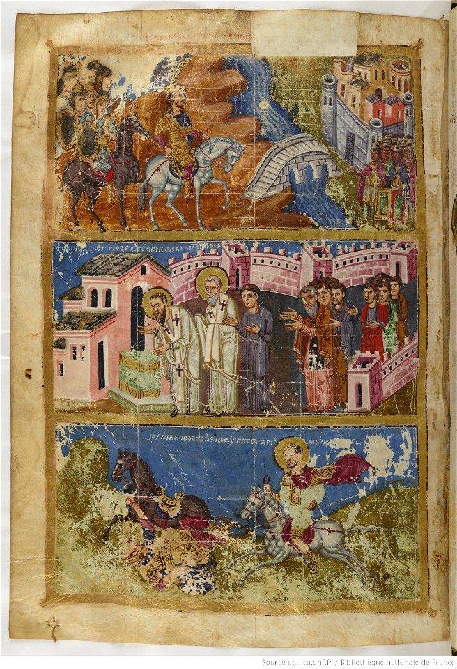 Homilies of Gregory the Theologian gr. 510, f 830