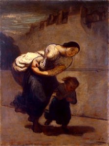 Honoré Daumier - Burden - WGA5953