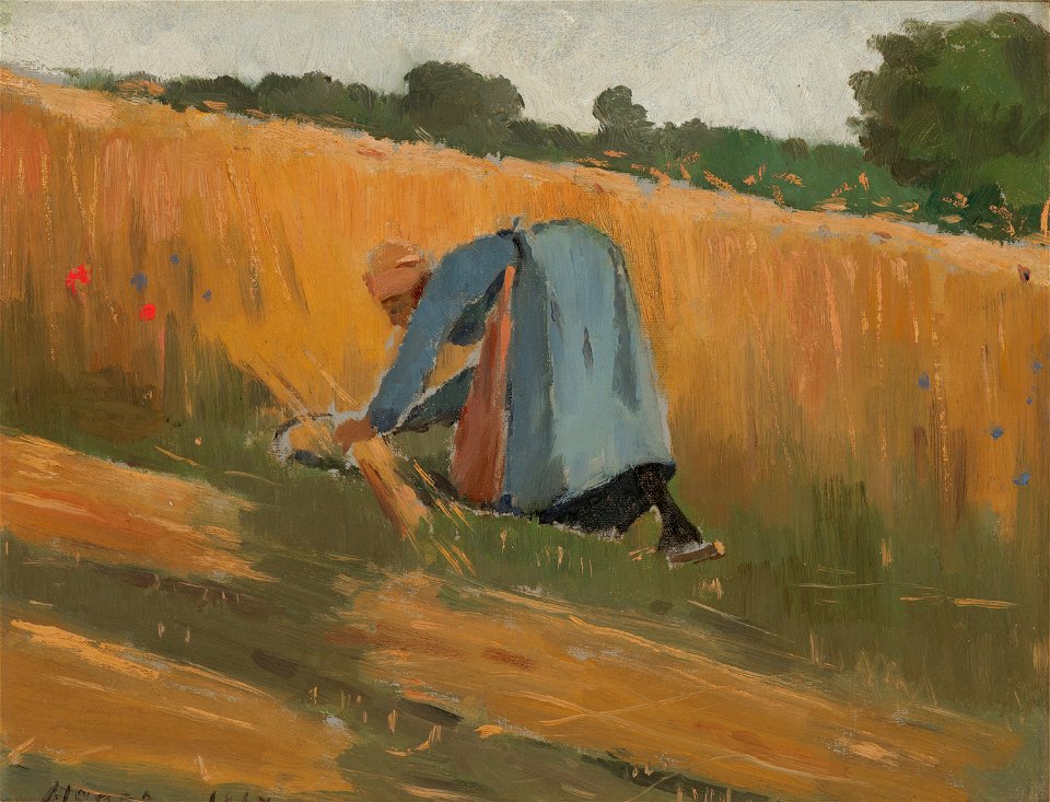 Winslow Homer - Wheat Gatherer (1867)