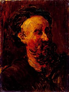 Honoré Daumier zugeschrieben - Brustbild eines bärtigen Mannes, GVL 53