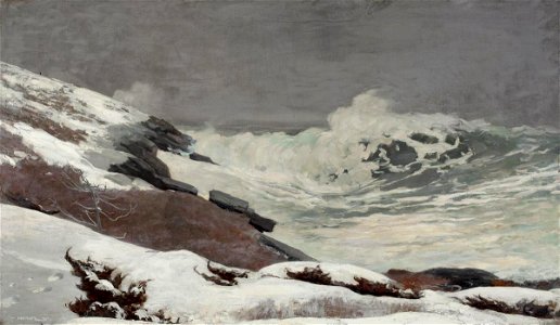 Winslow Homer - Coast in Winter (1892)