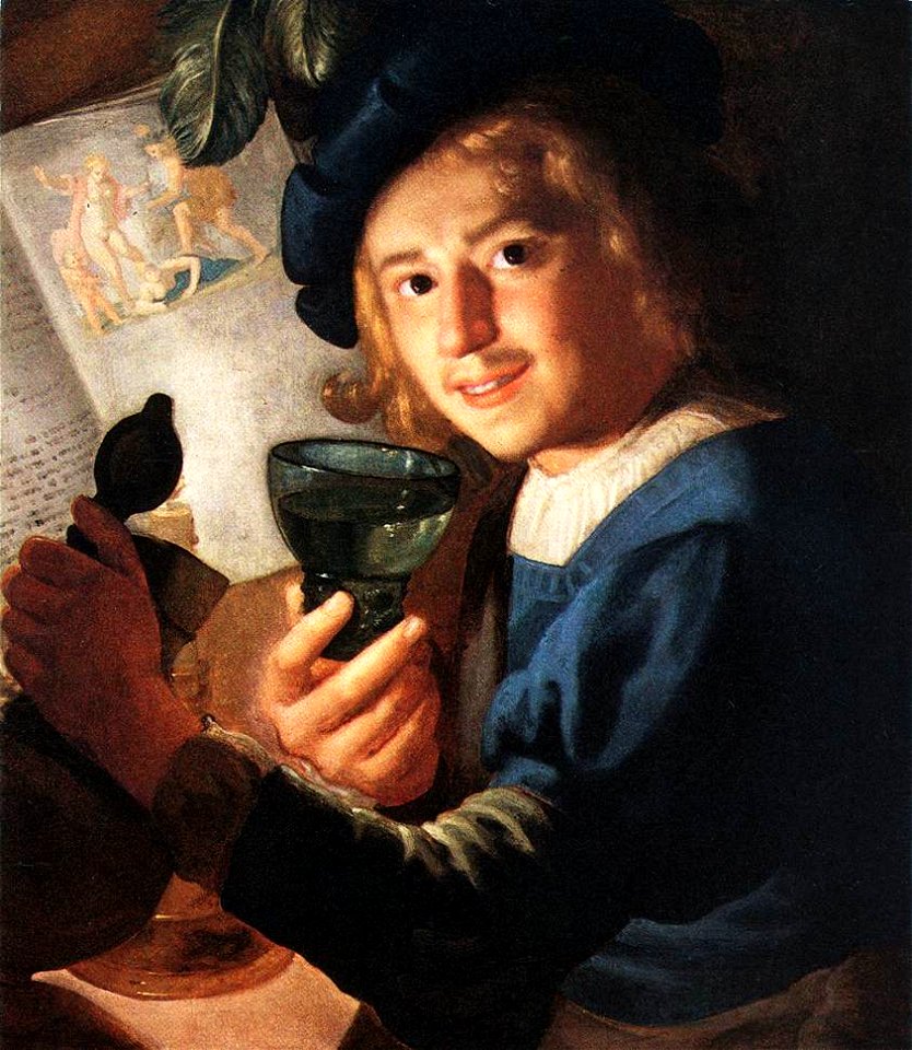 Honthorst, Gerard van - Young Drinker