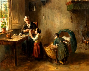 Peaceful Afternoon by Bernard de Hoog