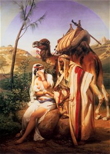 Horace Vernet-Judah n Tamar 1840