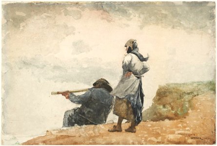 Winslow Homer - The Lookout (1882)