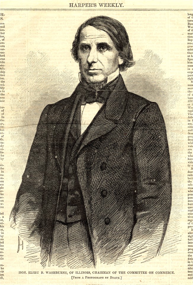 Hon. Elihu B. Washburne, of Illinois, Chairman of the Committee on Commerce (Boston Public Library)