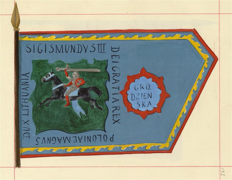 Horadnia, Pahonia. Горадня, Пагоня (B. Starzyński, 1875-1900)
