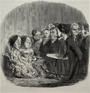Honoré Daumier (French, 1808-1879) - Rapping Spirits - 1925.1007 - Cleveland Museum of Art