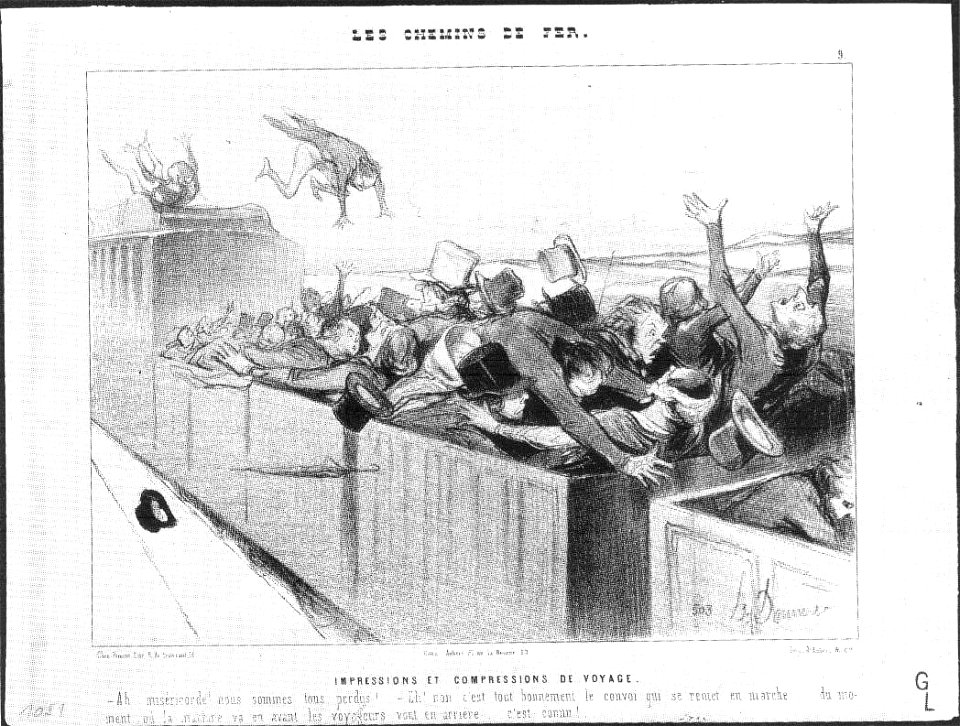 Honoré Daumier - Impressions et Compressions de voyage