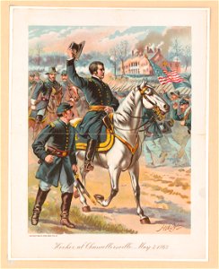 Hooker at Chancellorsville, May 3, 1863 - H.A. Ogden. LCCN2013645266