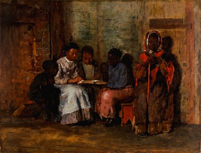 Winslow Homer - Sunday Morning in Virginia