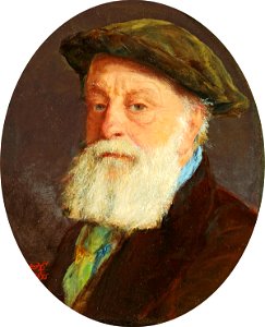 James Clarke Hook - Self portrait, 1885