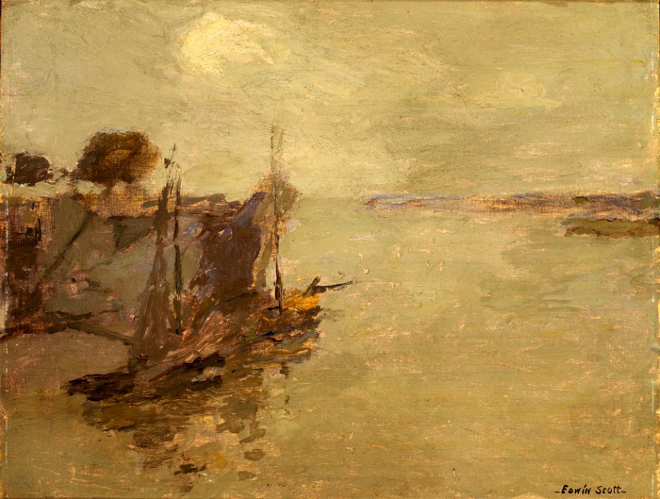 Honfleur Fishing Boats no. 2 - 1952.13.112 1