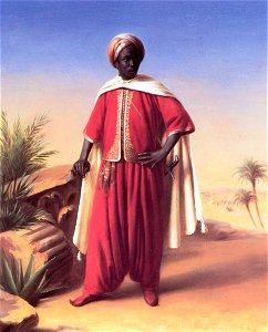 Horace Vernet-Portrait Arab