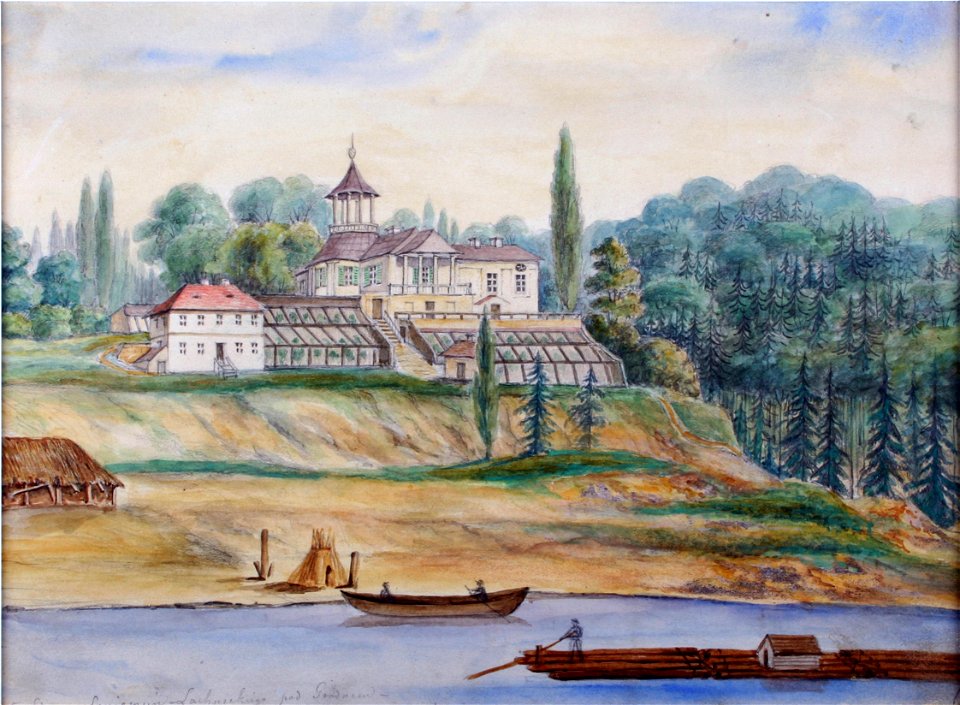 Horadnia, Nioman-Paniamuń. Горадня, Нёман-Панямунь (N. Orda, 1861-77)