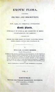 Hooker, William Jackson – Exotic flora, 1823 – BEIC 11883583