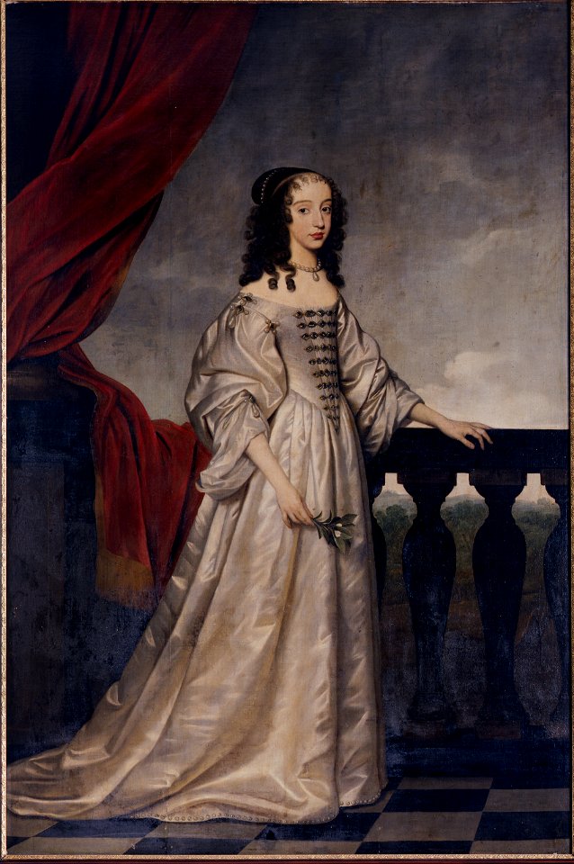 Honthorst - Portret van Maria Henriëtte Stuart, gedateerd 1648, SC-0041
