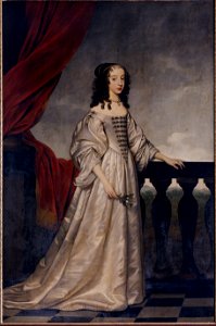 Honthorst - Portret van Maria Henriëtte Stuart, gedateerd 1648, SC-0041
