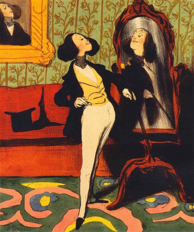 Honoré Daumier - Dandy