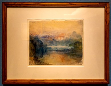 Horror und Delight-Turner-Lake of Lucerne- Sample Study DSC2079