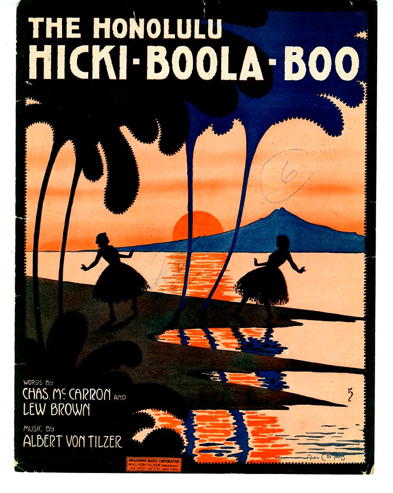 Honolulu hicki boola boo 1916
