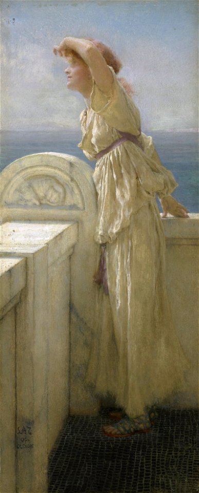 Hopeful, by Lawrence Alma-Tadema