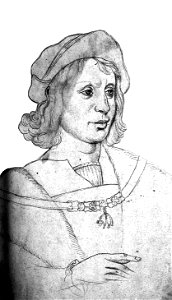 Horne, Maximiliaan van (Recueil d'Arras, f. 126) - B&W