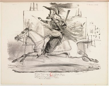 Horace Vernet- Panthéon charivarique