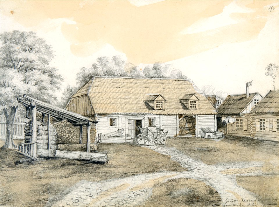 Horadnia, Haradničanskaja. Горадня, Гараднічанская (N. Orda, 1867)