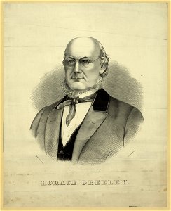 Horace Greeley - Fr. Koss ; Geo. Schlegel, lith., 97 William Street, N.Y. LCCN2012648879
