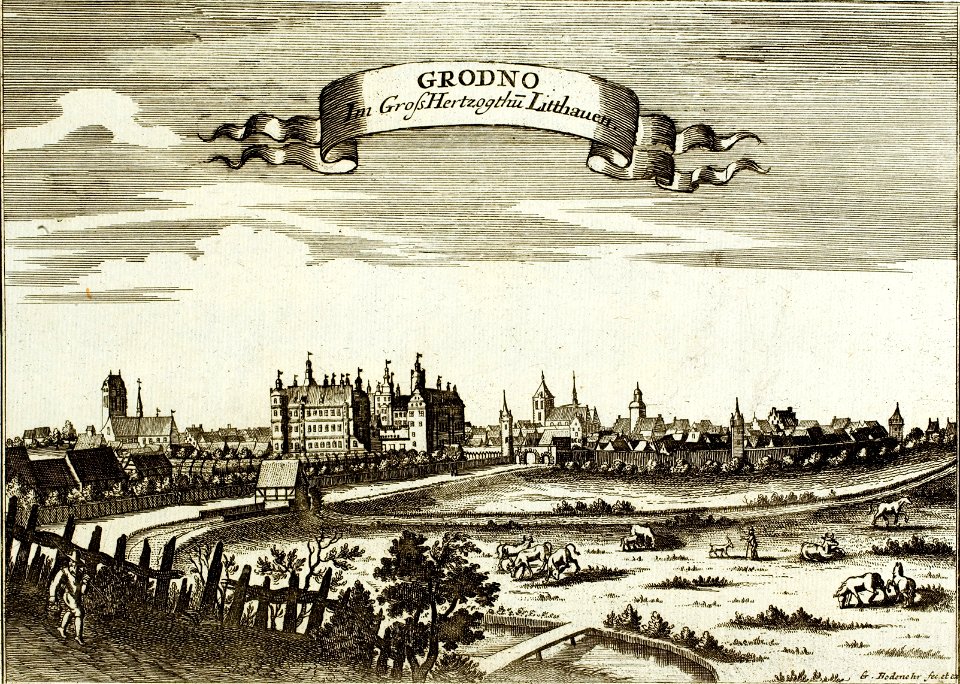 Horadnia. Горадня (1729)