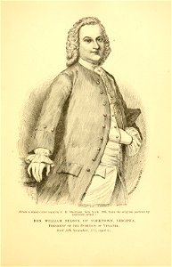 Hon. William Nelson, of Yorktown, Virginia, President of the Dominion of Virginia