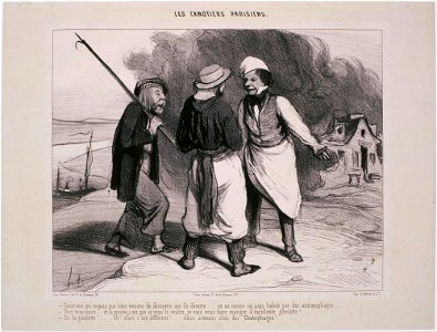 Honoré Daumier - Les Canotiers Parisiens- Tiens! Moi qui croyais que nous venions de découvrir… - Google Art Project