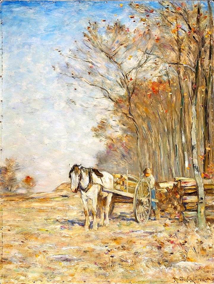 Horatio Walker - Autum - 1918