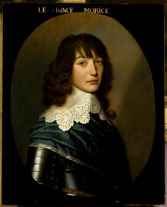Honthorst - Portrait d'Édouard de Bavière (1625-1663), prince palatin, 1640, INV 1367