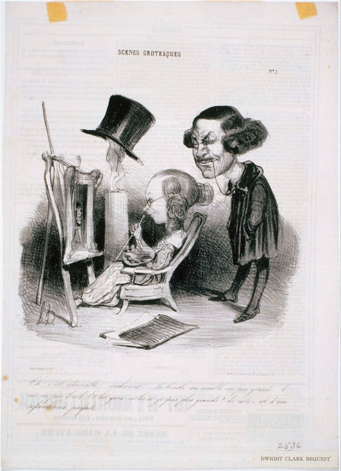 Honoré Daumier - Scènes Grotesques- Oh! C'est admirable... - Google Art Project